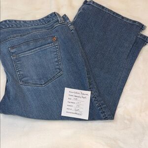 Eddie Bauer Women's Classic Straight Leg Jeans - Blue